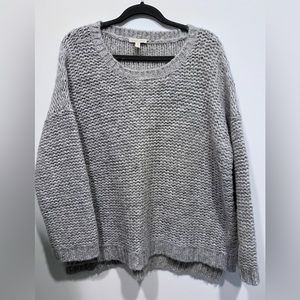 Eileen Fisher Grey Alpaca Sweater